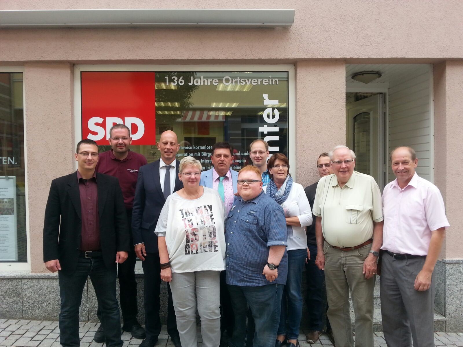 Wirtschaftsminister Tiefensee (SPD) – Unterstützung für Bad Salzungen