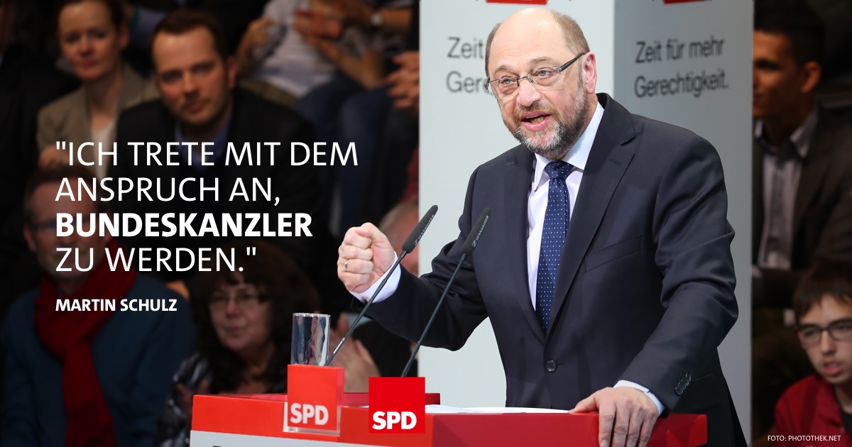 Martin Schulz ist unser Kanzlerkandidat