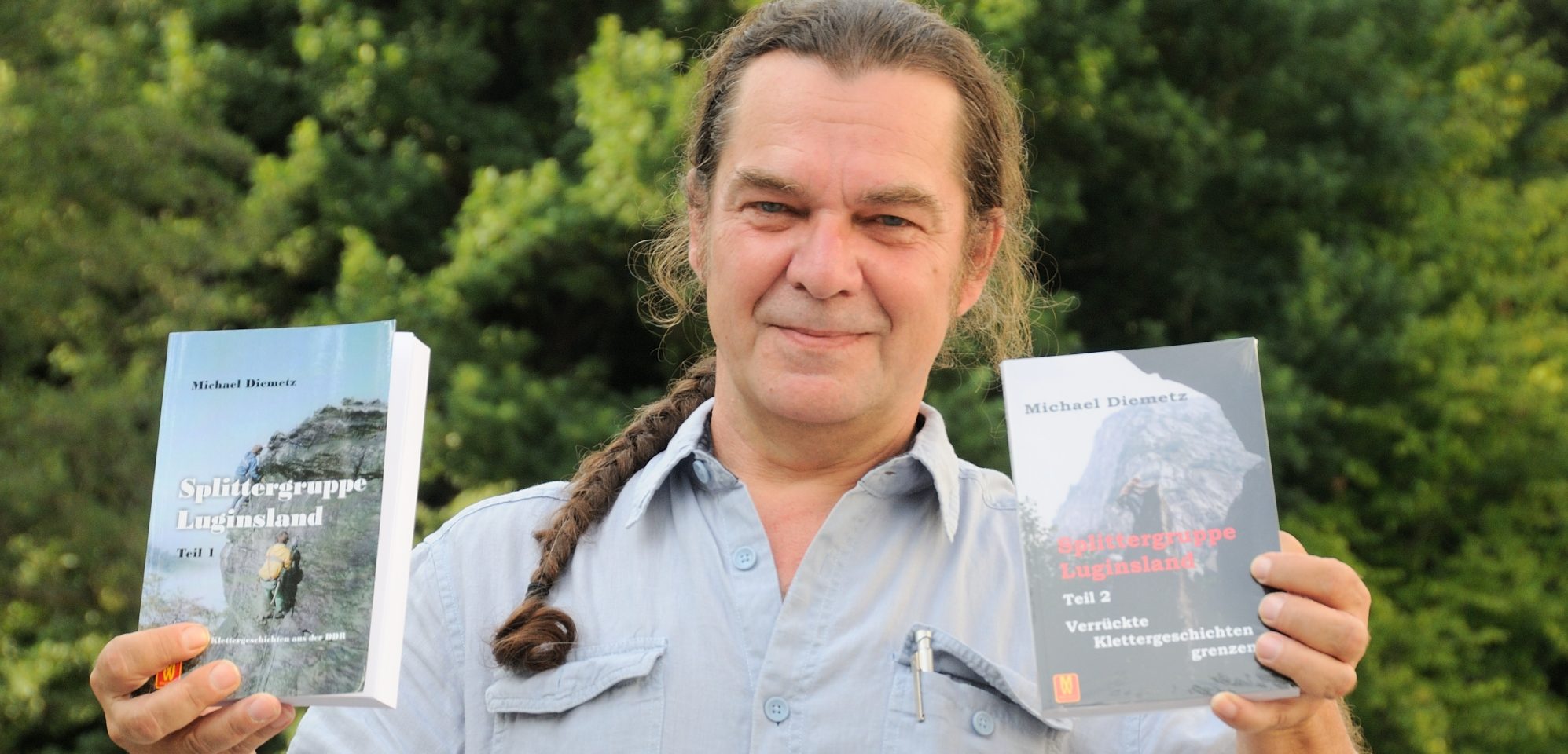 Humoristische Lesung mit Michael Diemetz aus  „Splittergruppe Luginsland“  – Verrückte Klettergeschichten grenzenlos