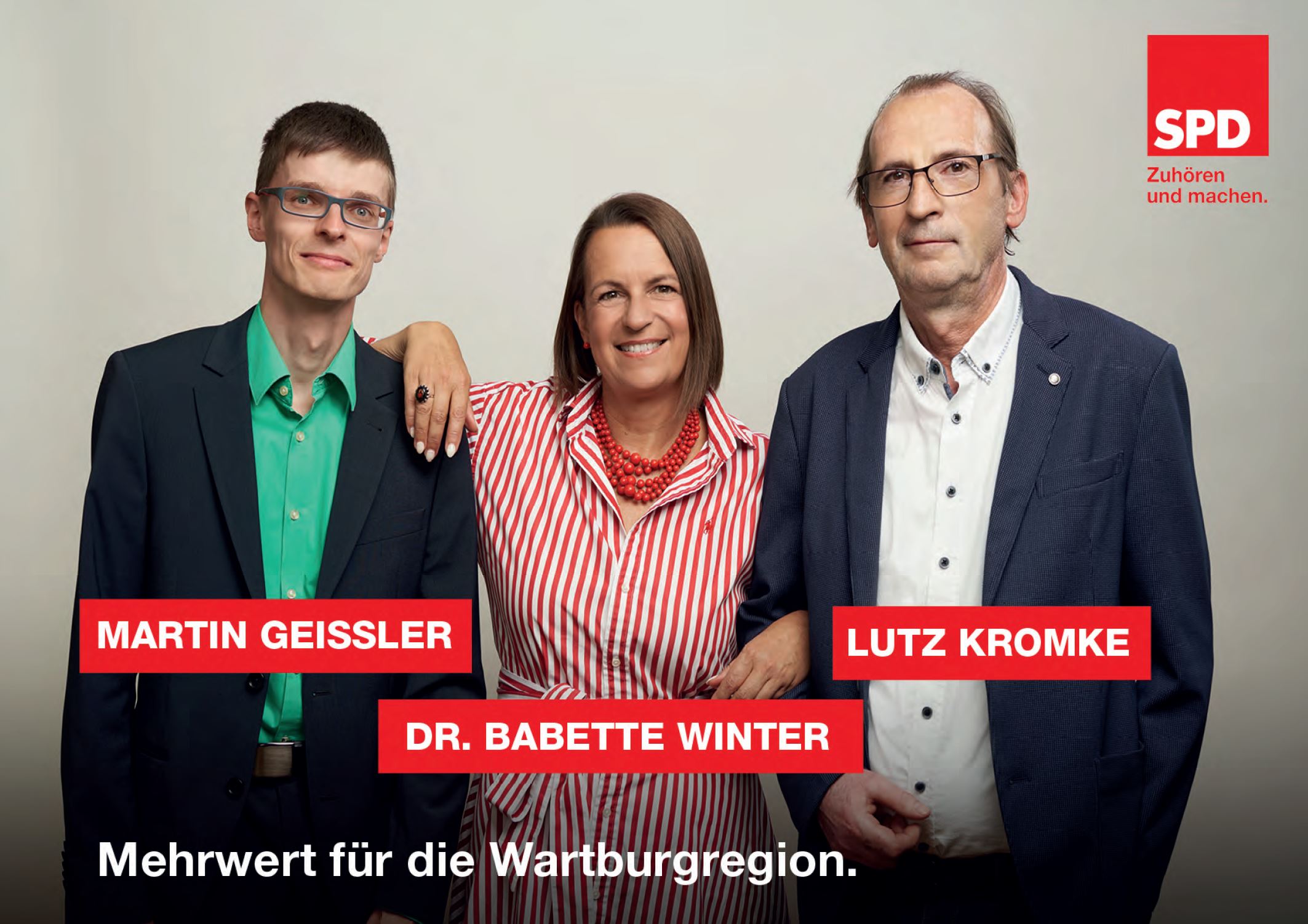 Eine starke SPD für ein starkes Thüringen! Am 27. Oktober SPD wählen!