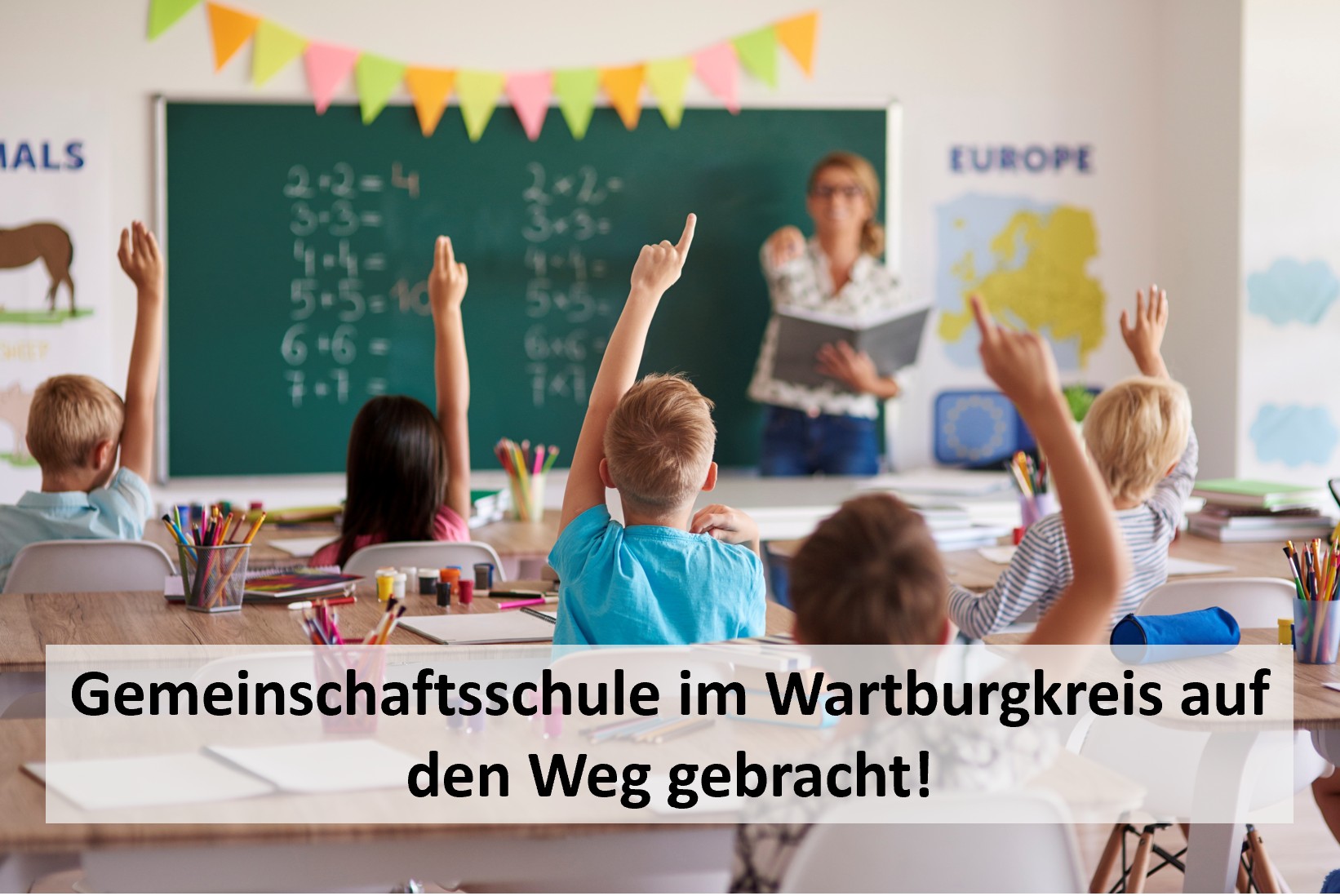 Historischer Schritt für die Schullandschaft des Wartburgkreises: Gemeinschaftsschule auf den Weg gebracht